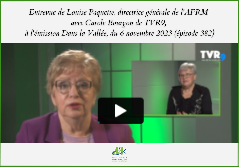 Entrevue AFRM - TVR9