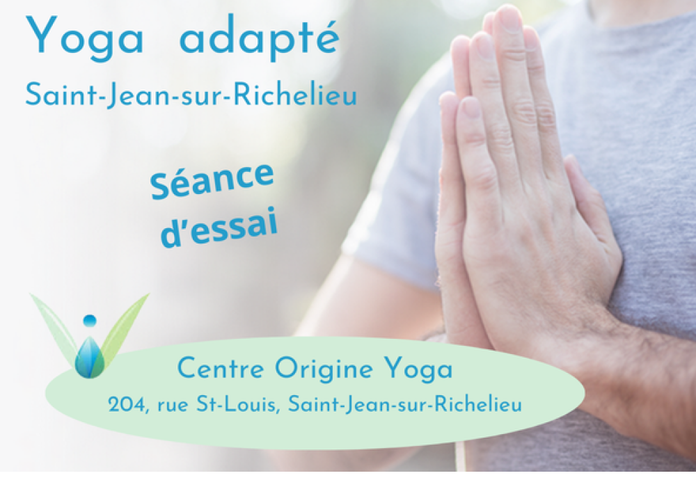 Yoga adapté - Séance d’essai -- Saint-Jean-sur-Richelieu