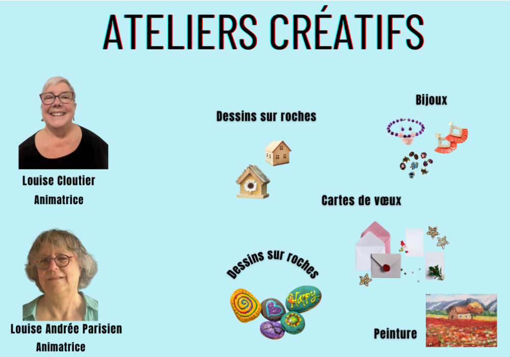 ATELIERS CRÉATIFS  