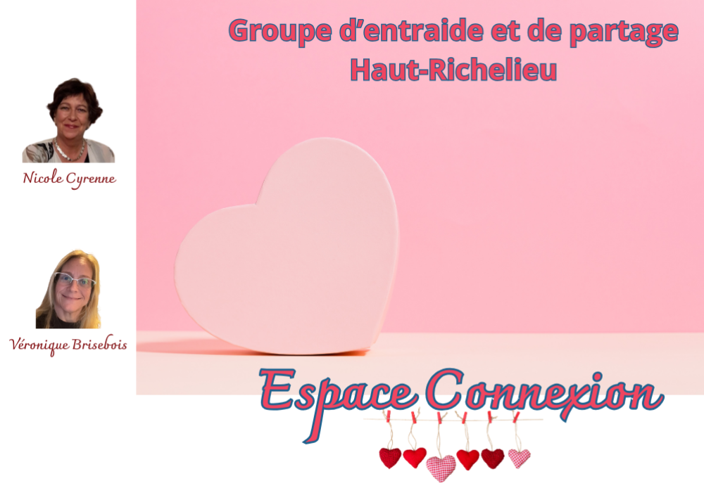 Groupe d’entraide et de partage - Haut-Richelieu - Espace connexion - 23 février