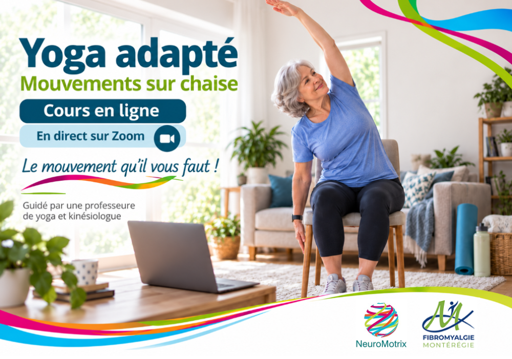 Mouvements sur chaise (inspirés du yoga)
