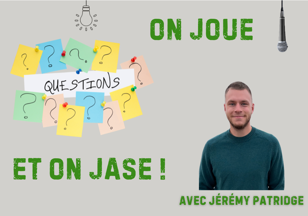 ON JOUE ET ON JASE !