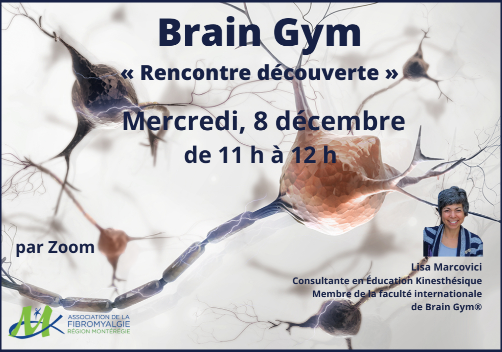 BRAIN GYM - RENCONTRE DÉCOUVERTE