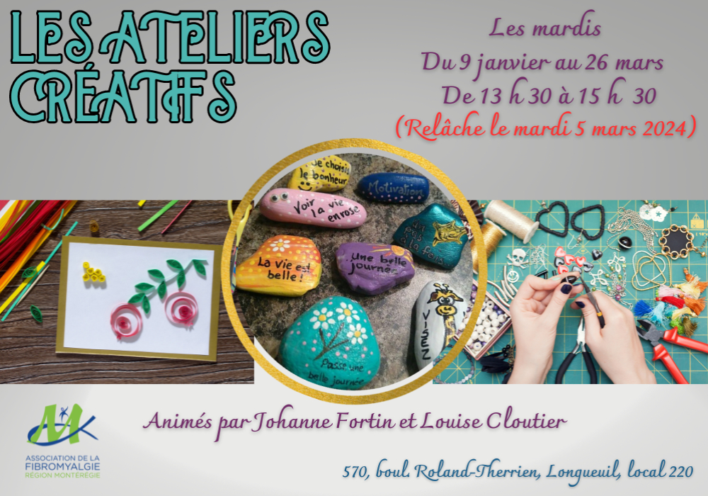 ATELIERS CRÉATIFS