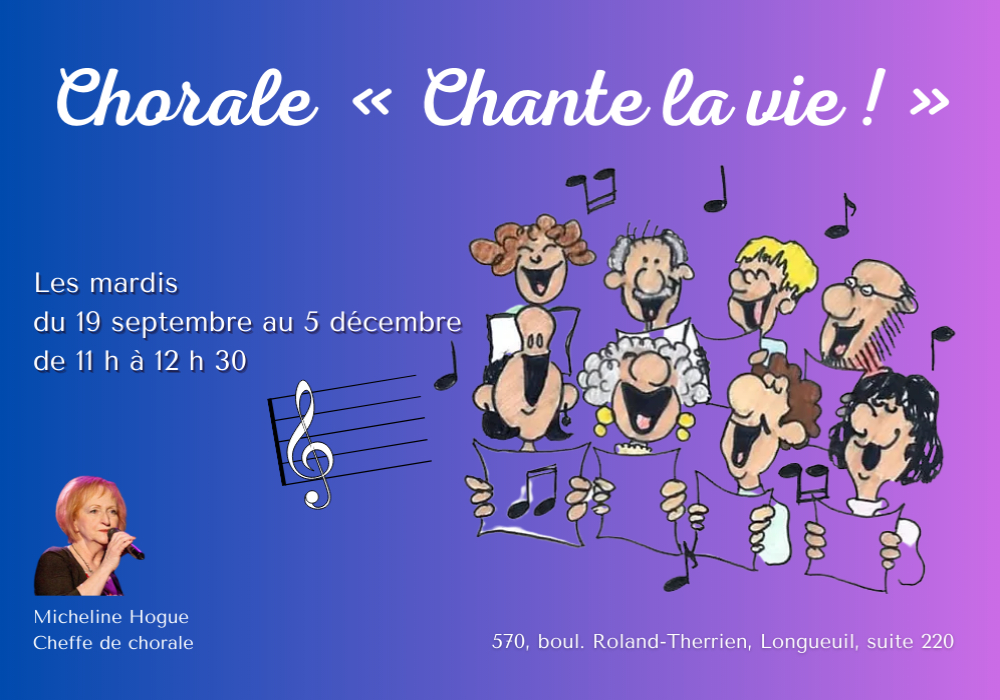 CHORALE « CHANTE LA VIE ! »
