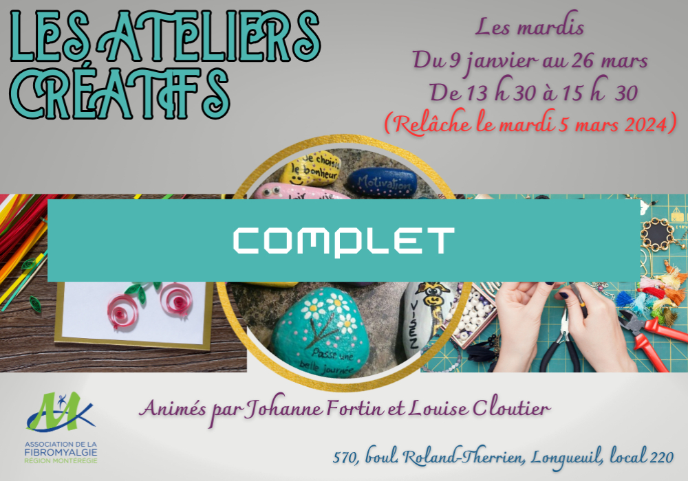 ATELIERS CRÉATIFS