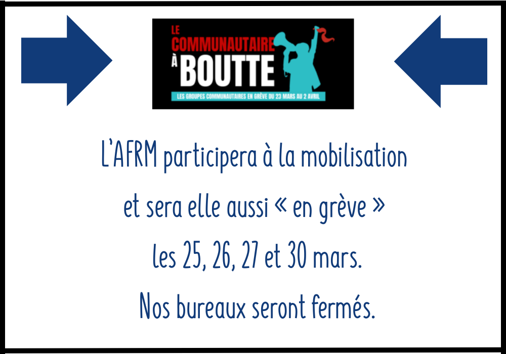 Mobilisation des organismes communautaires