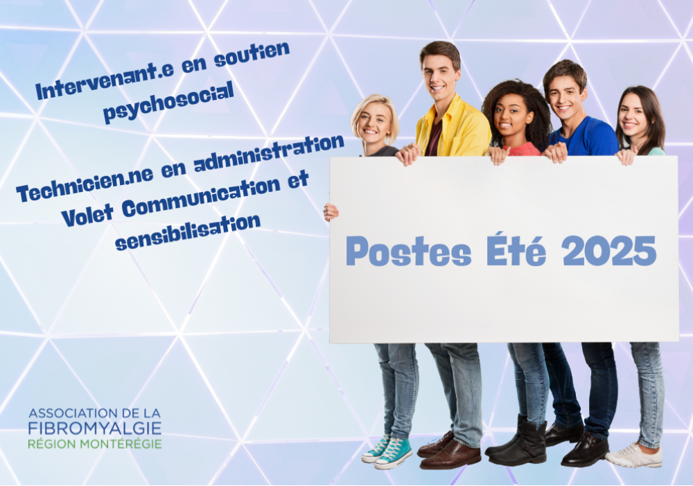 POSTES ÉTÉ 20025